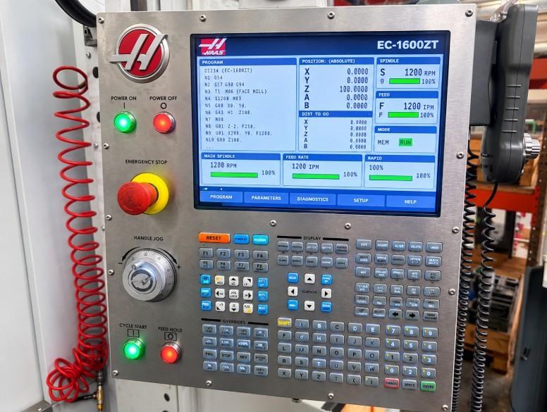 Haas EC-1600ZT X: 1626 – Y: 1270 – Z: 1016 mm CNC — Horizontal machining centers — photo 6