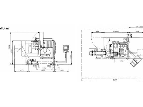 Deckel-Maho DMU50T X: 500 - Y: 400 - Z: 400 mm CNC