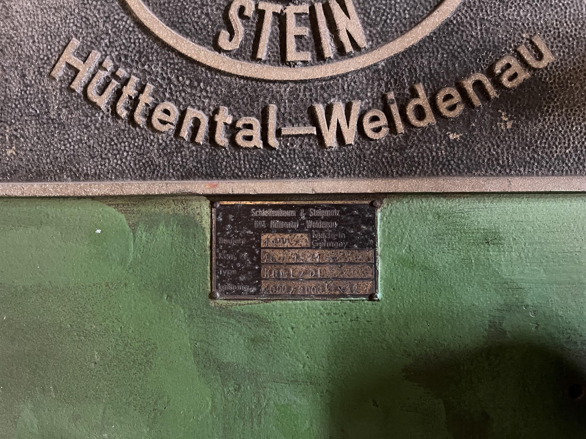 Schleifenbaum Schleiffstein 3012/300 Flanging  / Bördelrollen — Flanging presses — photo 12