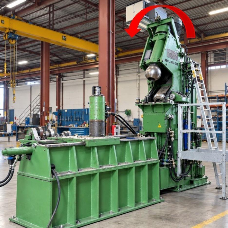 Schleifenbaum Schleiffstein 3012/300 Flanging  / Bördelrollen — Flanging presses — photo 5