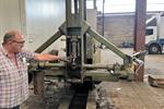 Roundo Dish end flanging machine, max Ø 6500 mm