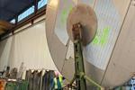 Roundo Dish end flanging machine, max Ø 6500 mm