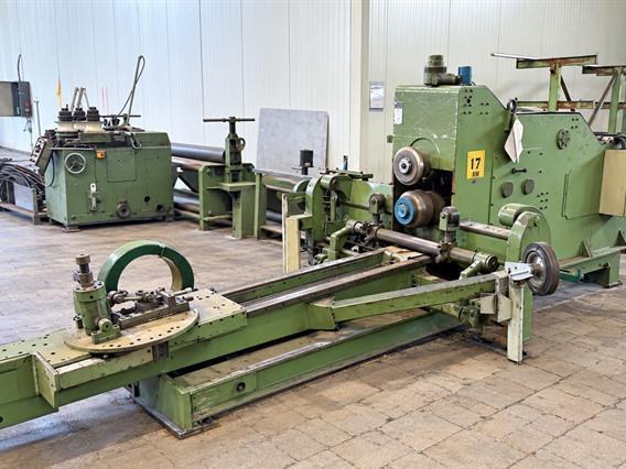 ZM Dish end flanging machine, max Ø 6500 mm