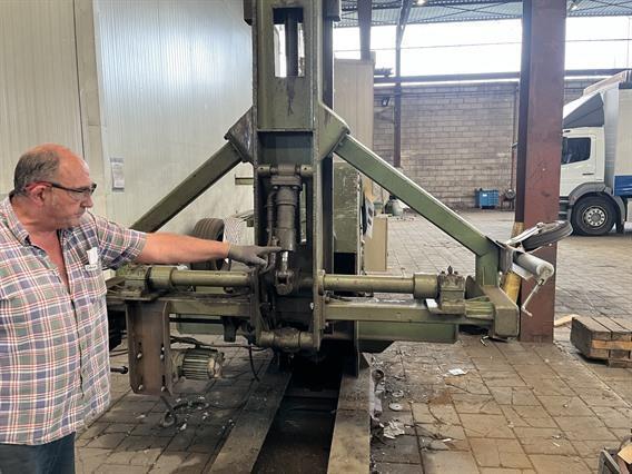 ZM Dish end flanging machine, max Ø 6500 mm
