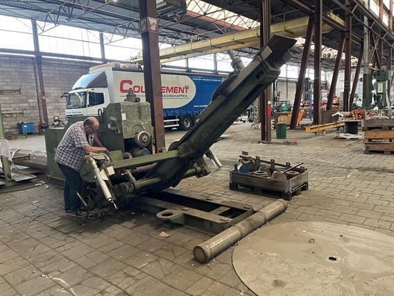 ZM Dish end flanging machine, max Ø 6500 mm