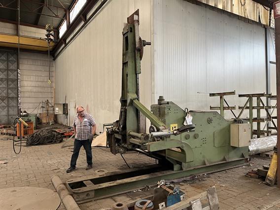 ZM Dish end flanging machine, max Ø 6500 mm