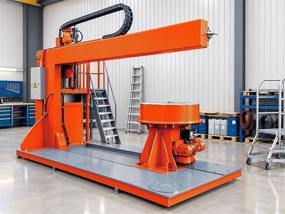 Farros Blatter Polishing machine for dished ends