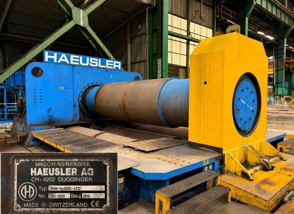 Haeusler Haeusler VRM Hy 36-4712 3600 x 270 mm — Plate rolls — photo 1