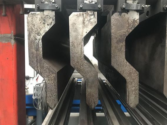Haco 500 ton x 4100 mm CNC heavy duty
