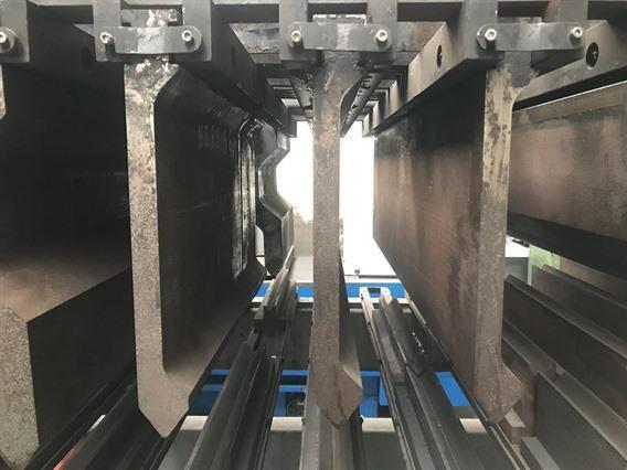 Haco 500 ton x 4100 mm CNC heavy duty