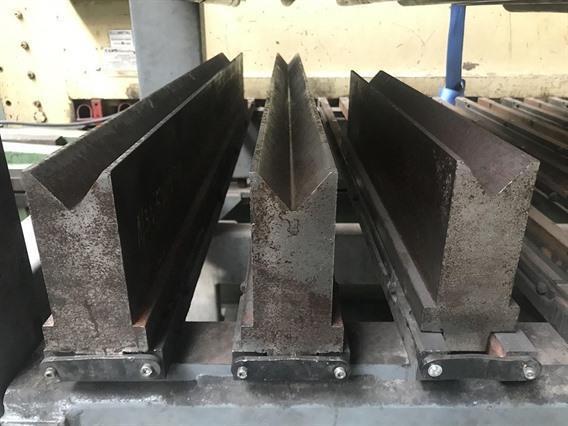 Haco 500 ton x 4100 mm CNC heavy duty