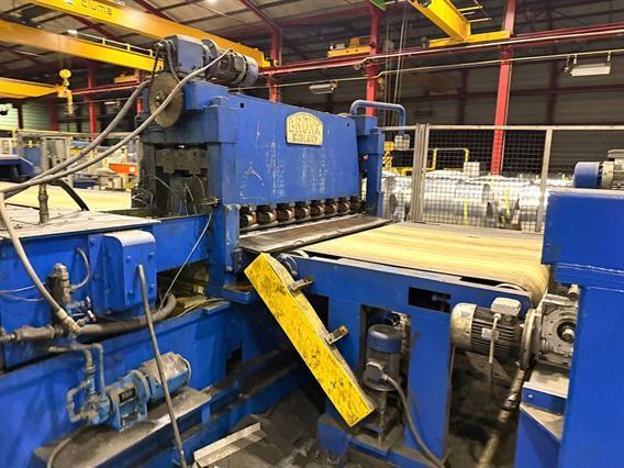 ZM slitting & cut to length line 2200 x 4 mm