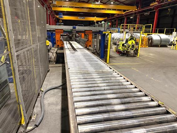 ZM slitting & cut to length line 2200 x 4 mm