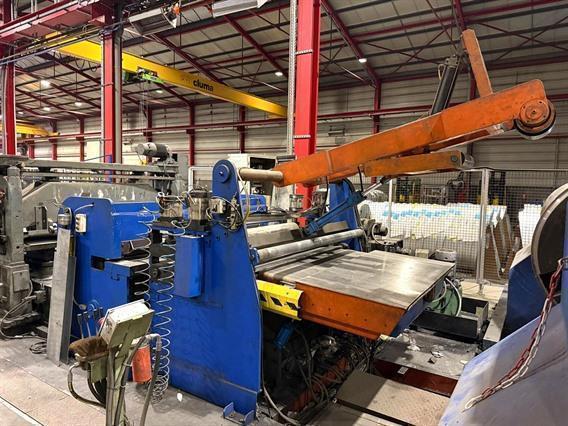 ZM slitting & cut to length line 2200 x 4 mm