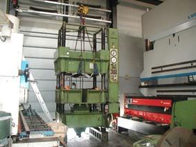 Dieffenbacher PU 5 330 A, 4 column single action presses