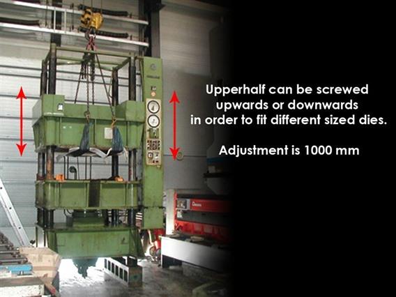 Dieffenbacher PU 5 330 A 300 TON