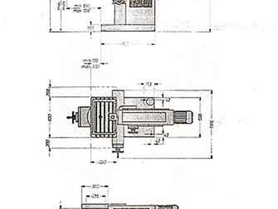 Maho MH 600 X:400 - Y:375 - Z:300 mm 