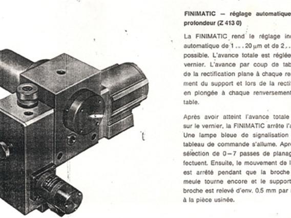 Blohm finimatic simplex 7 - X:770 - Y:300 mm