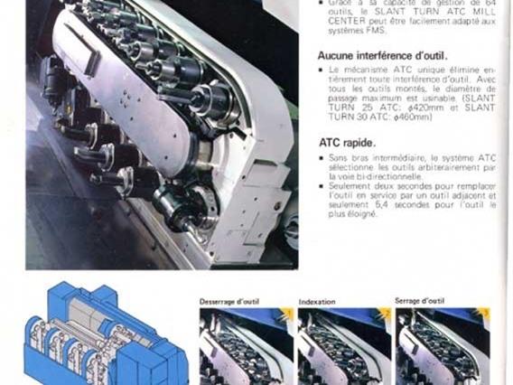 Mazak Slant turn 30 ATC
