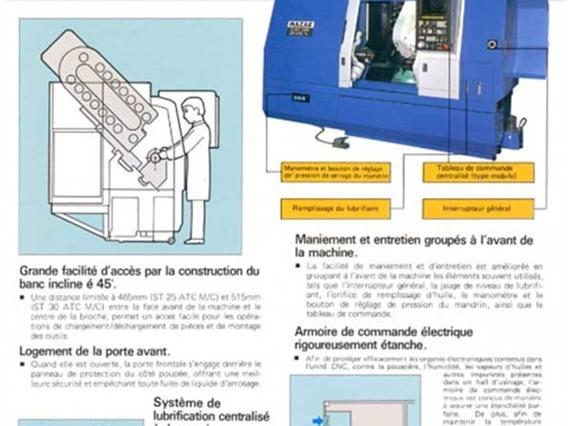Mazak Slant turn 30 ATC