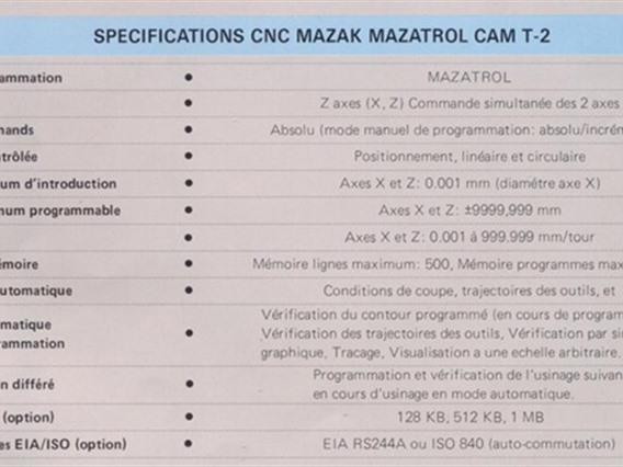 Mazak QT 20 N