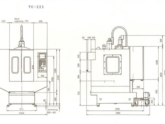 Brother TC 225 cnc