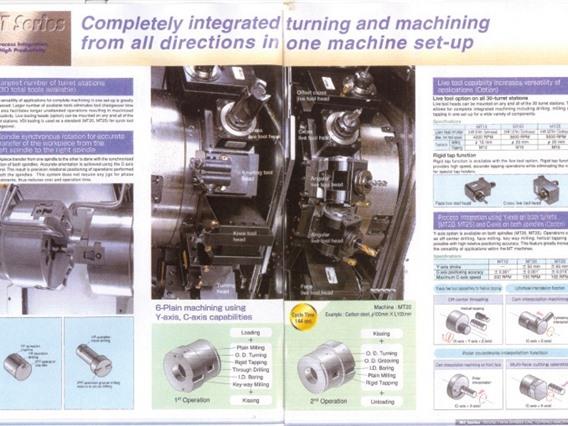 Muratec  M 12 twin spindle cnc