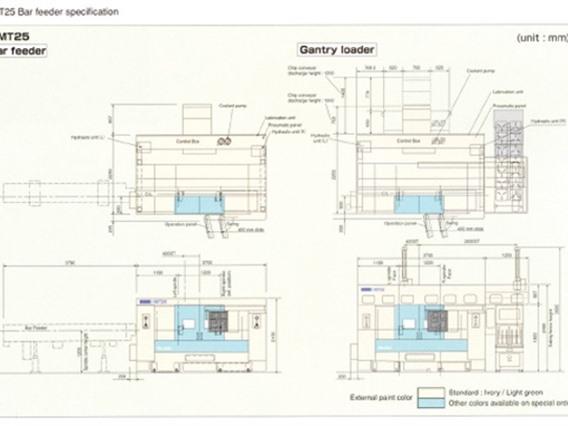 Muratec  MT 25 twin spindle cnc 