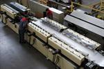 Jensen Sandwich panel line for sectional gates