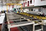 Jensen Sandwich panel line for sectional gates