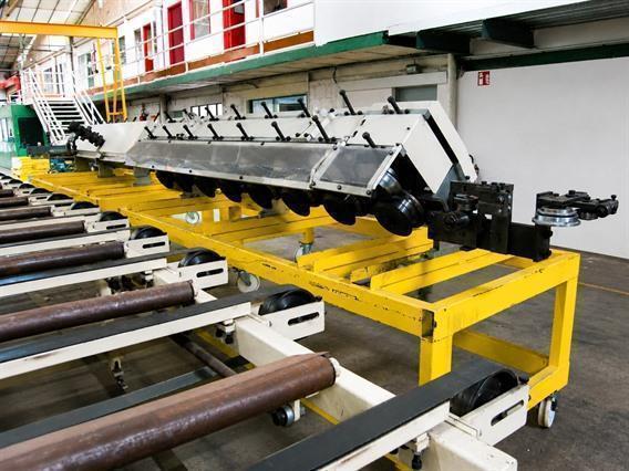 Jensen Sandwich panel line for sectional gates