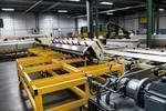 Jensen Sandwich panel line for sectional gates
