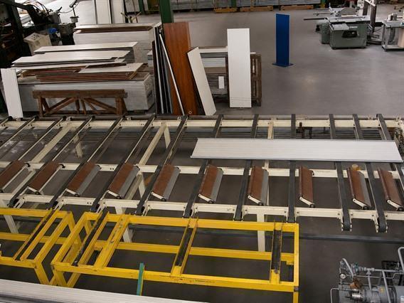 Jensen Sandwich panel line for sectional gates