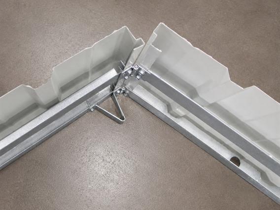 Jensen Sandwich panel line for sectional gates
