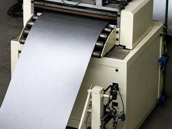 Jensen Sandwich panel line for sectional gates