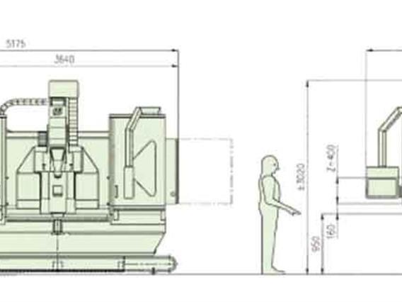 Unisign UV4 CNC X:1600 - Y:400 - Z:400mm