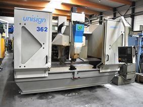 Unisign UV4 CNC X:1600 - Y:400 - Z:400mm, Bed milling machine with moving column & CNC