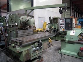 Tos FGSH 50 CNC X:1400 - Y:630 - Z:500 mm, Universele freesmachines conventioneel & CNC