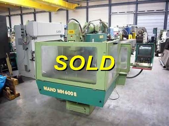 Maho MH 600 E CNC X:600 - Y:450 - Z:400 mm