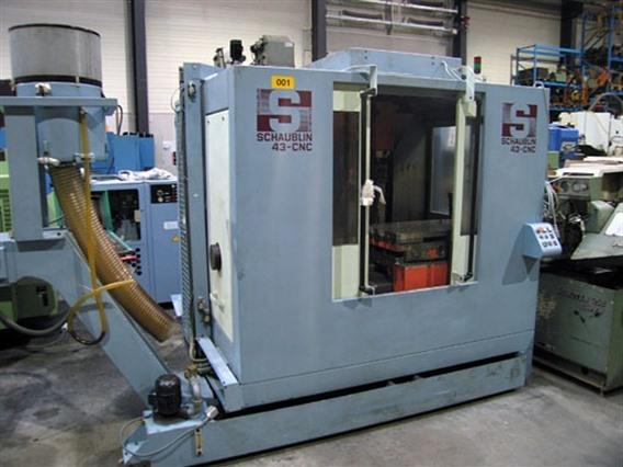 Schaublin 43 CNC UGV X:720 - Y:520 - Z:420mm