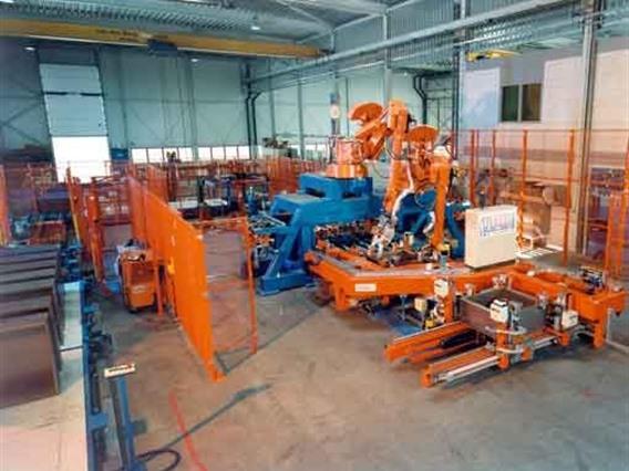 AWL + ABB full autom welding robot