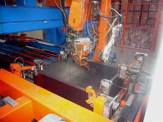 AWL + ABB full autom welding robot