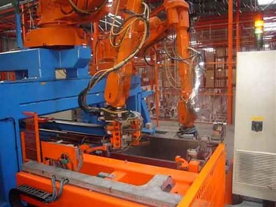 AWL + ABB full autom welding robot