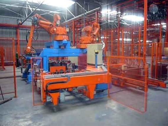 AWL + ABB full autom welding robot