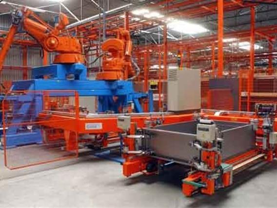 AWL + ABB full autom welding robot