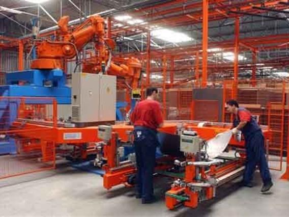 AWL + ABB full autom welding robot