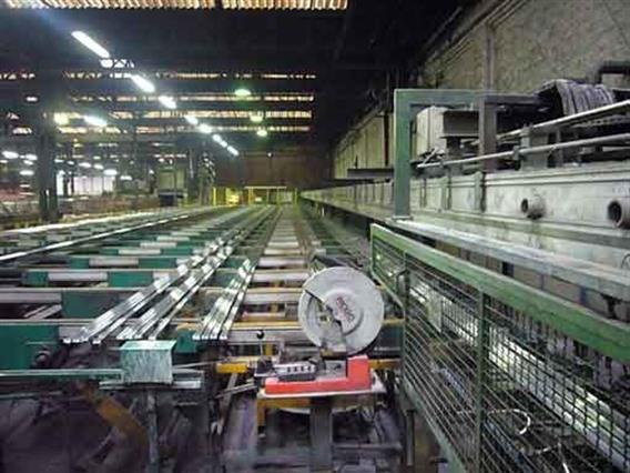Lindemann Alu-extrusion line