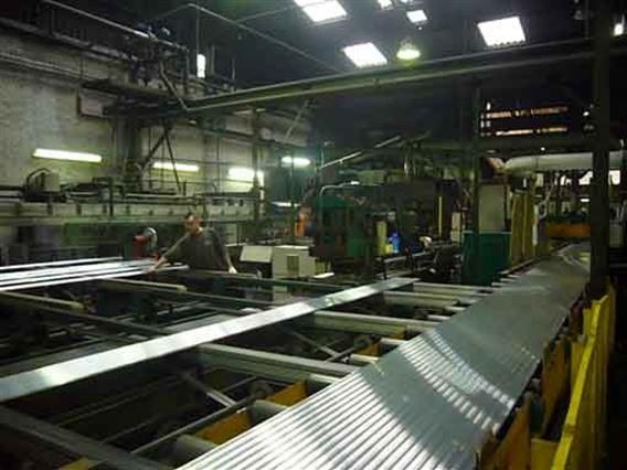 Lindemann Alu-extrusion line