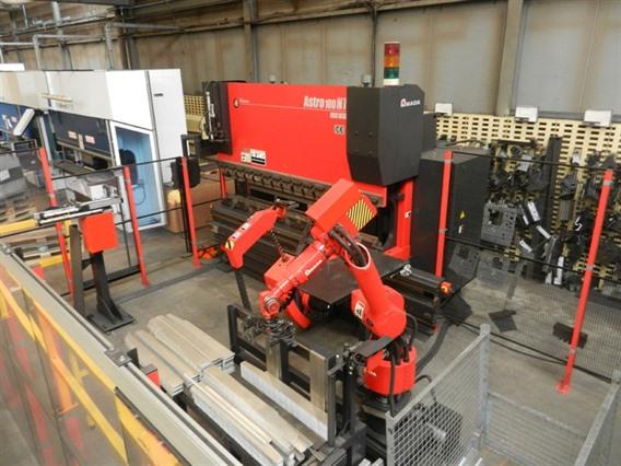 Amada Astro 100T x 3220 CNC Robot bending Cell