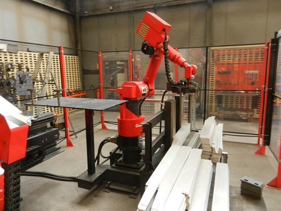 Amada Astro 100T x 3220 CNC Robot bending Cell